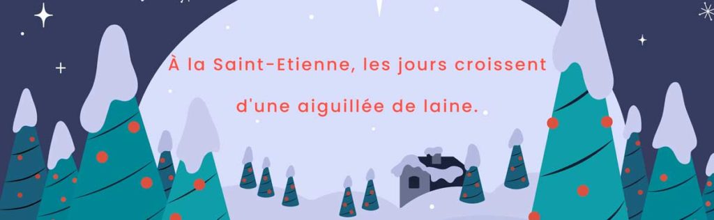 Paysage de Noël